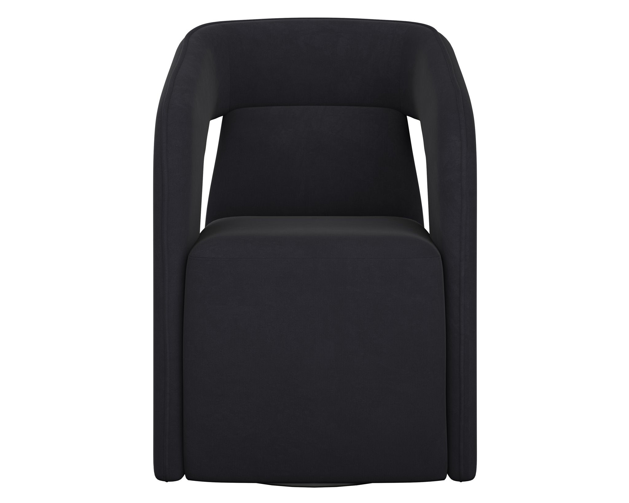 Sunpan Kendrick Wheeled Dining Armchair