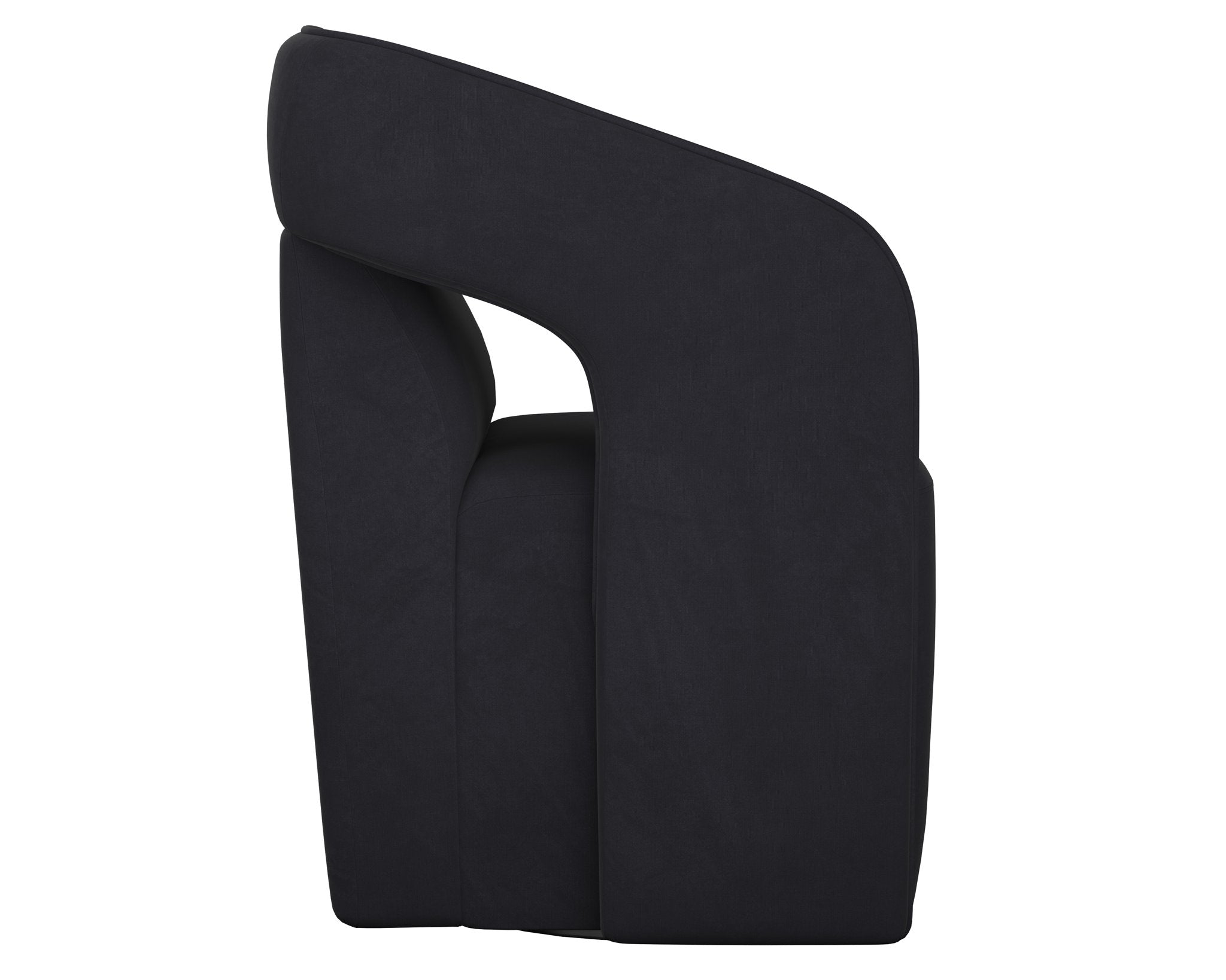 Sunpan Kendrick Wheeled Dining Armchair
