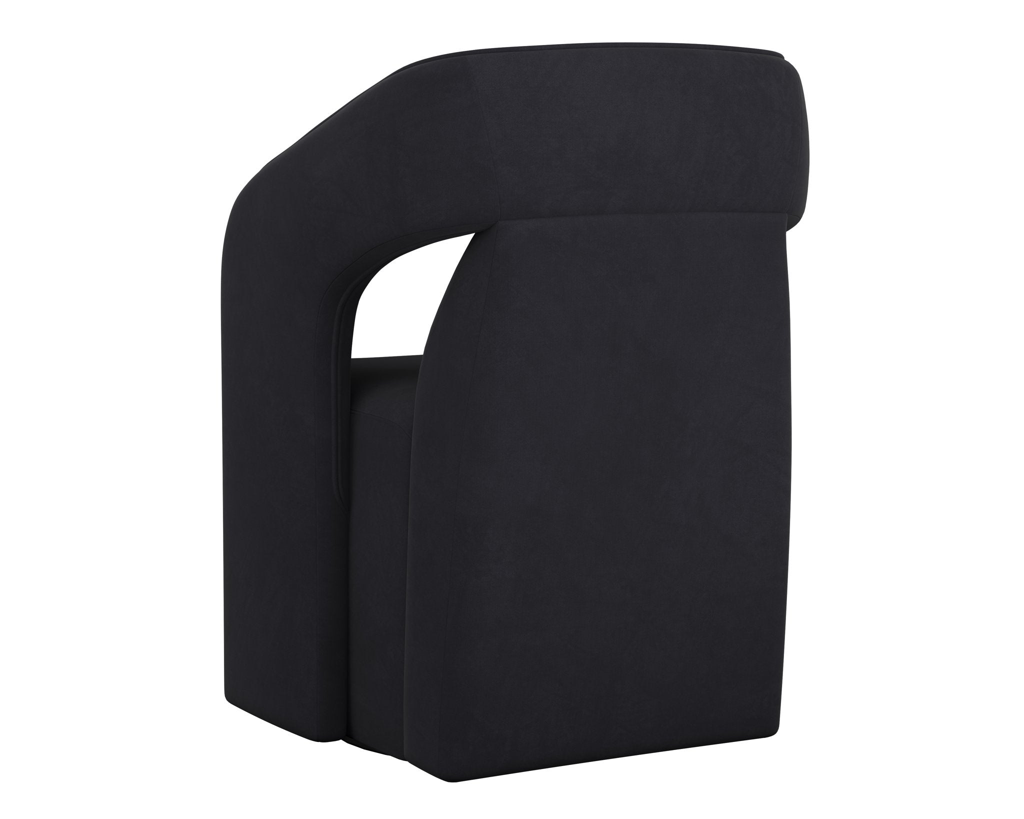 Sunpan Kendrick Wheeled Dining Armchair