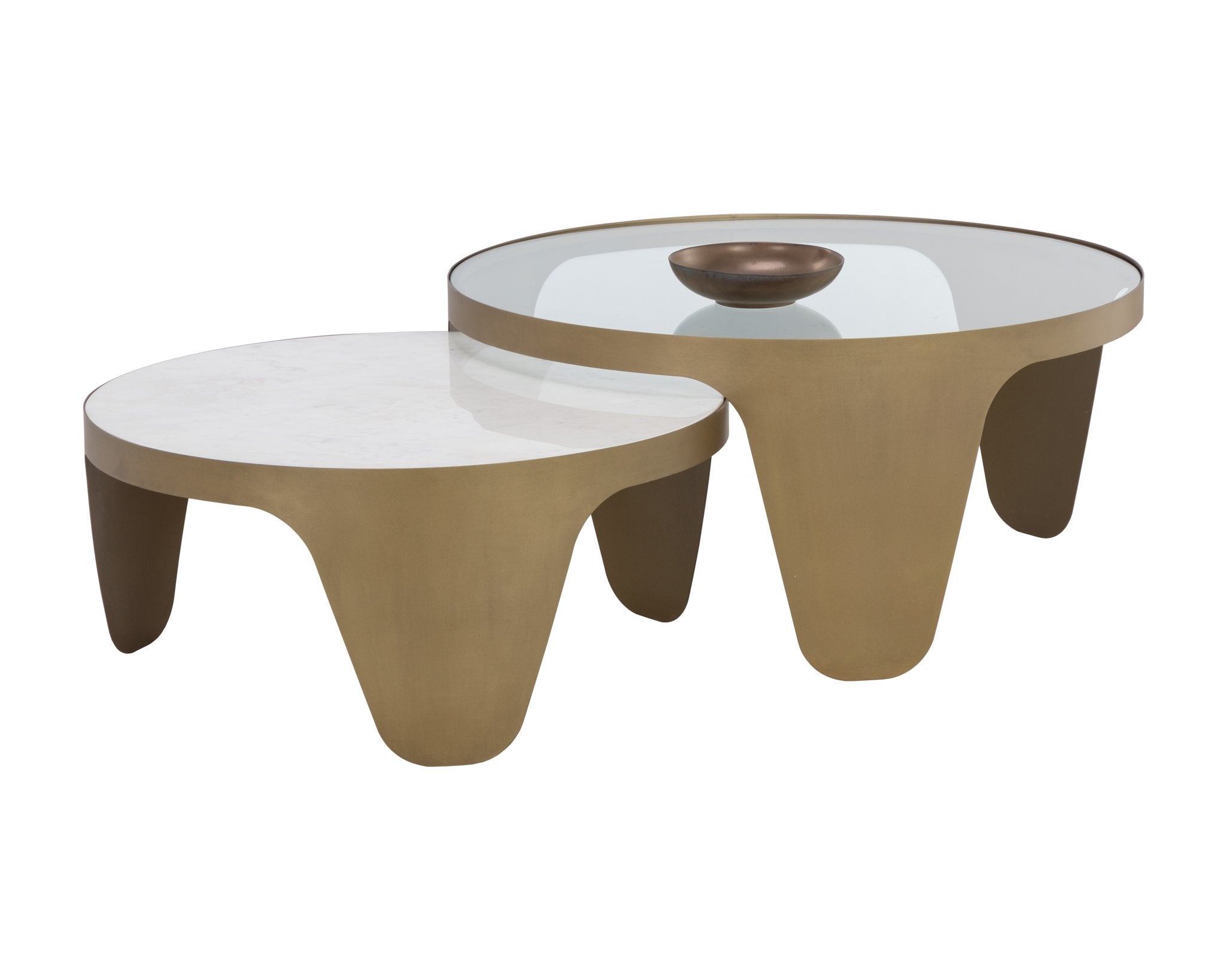 Sunpan Mysaria Nesting Coffee Tables (Set Of 2)