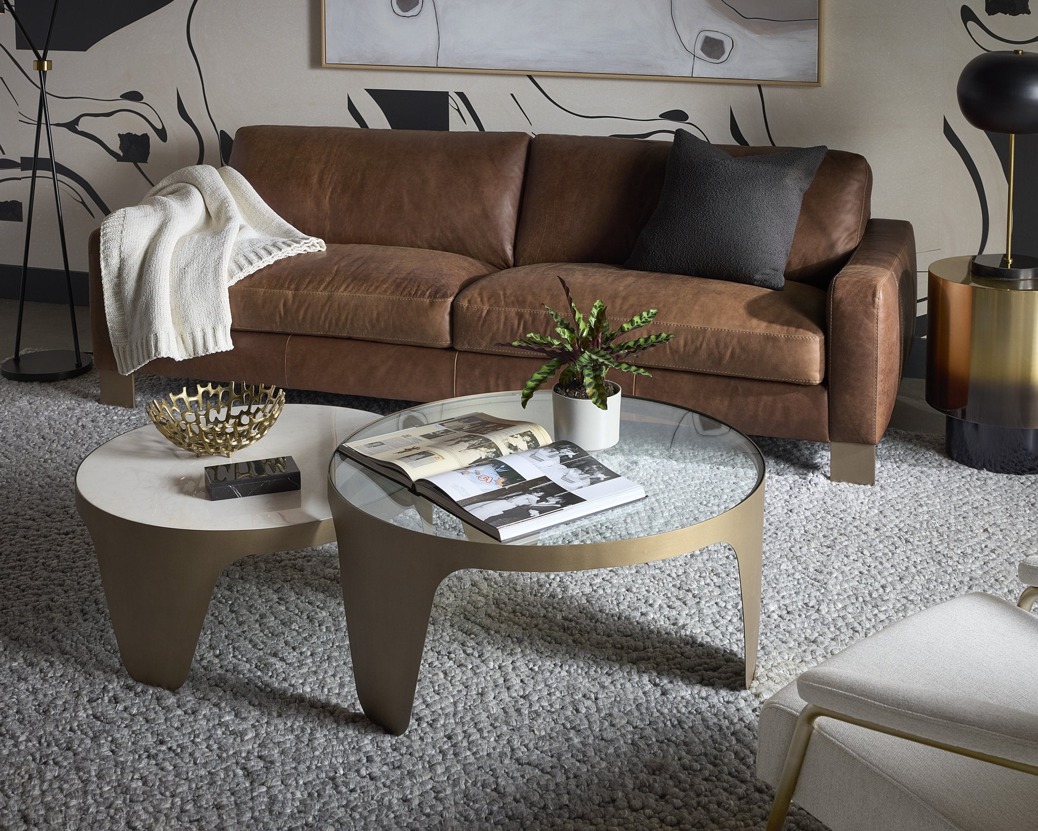 Sunpan Mysaria Nesting Coffee Tables (Set Of 2)