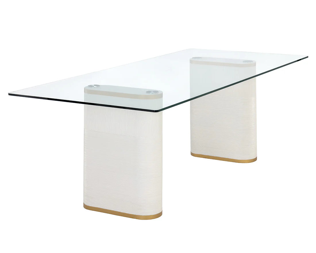 Sunpan Aemond Dining Table 86.5"