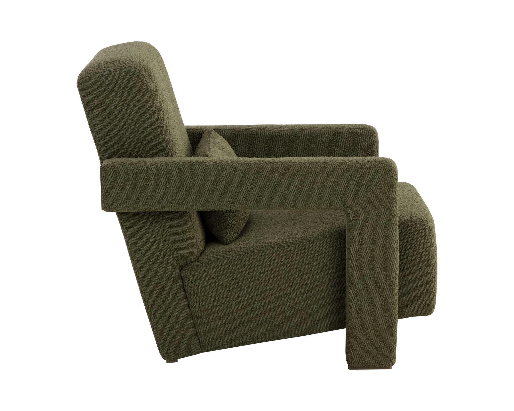 Sunpan Forester Lounge Chair Copenhagen Olive