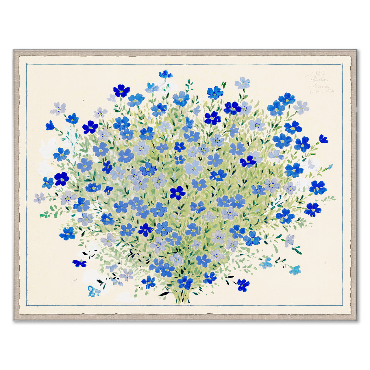 Geranium Art by Paule Marrot