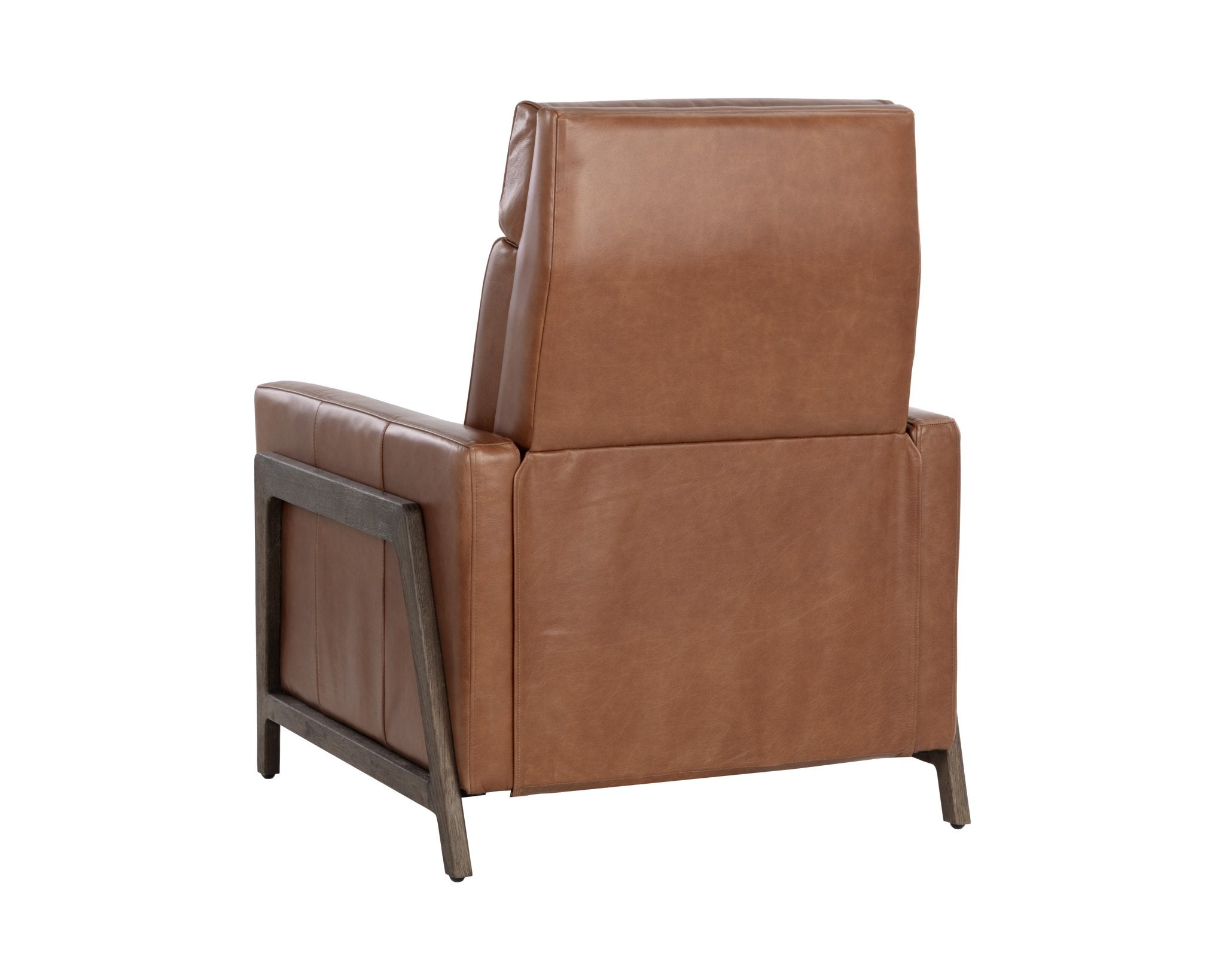 Sunpan Brandon Recliner Shalimar Tobacco Leather