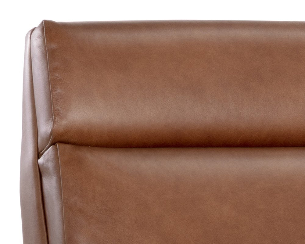 Sunpan Brandon Recliner Shalimar Tobacco Leather