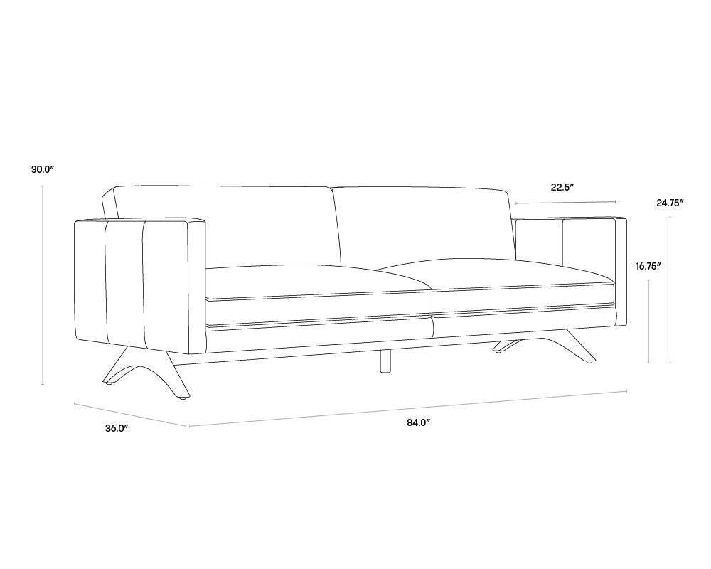 Sunpan Rogers Sofa