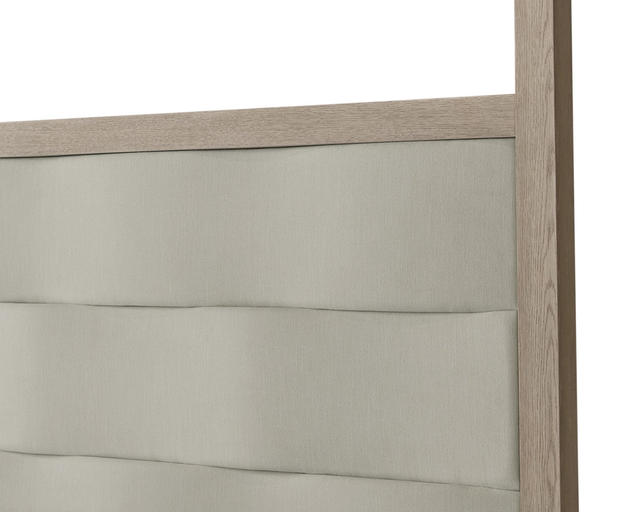 Sunpan Hoyos Canopy Bed King Topaz Beige