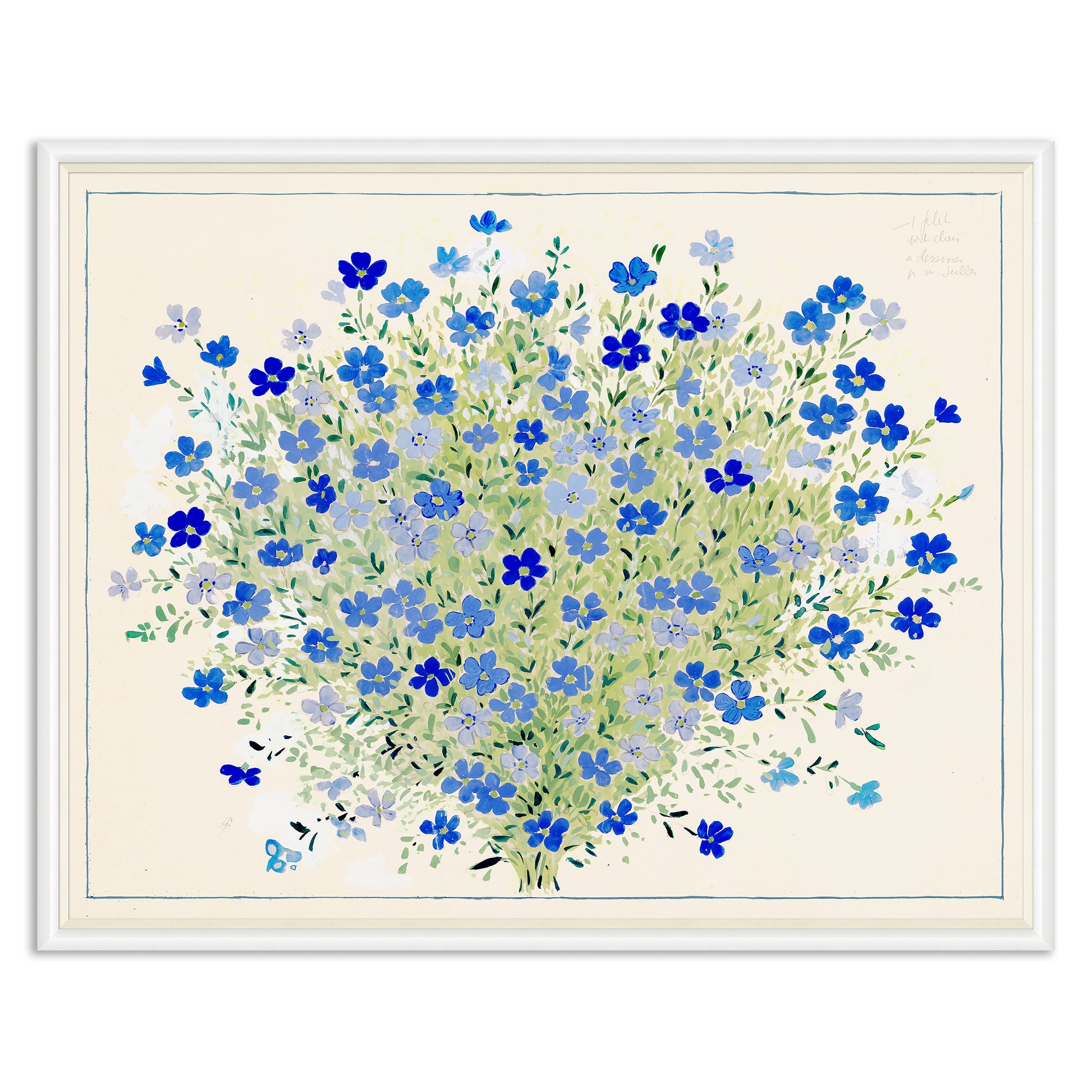 Geranium Art by Paule Marrot