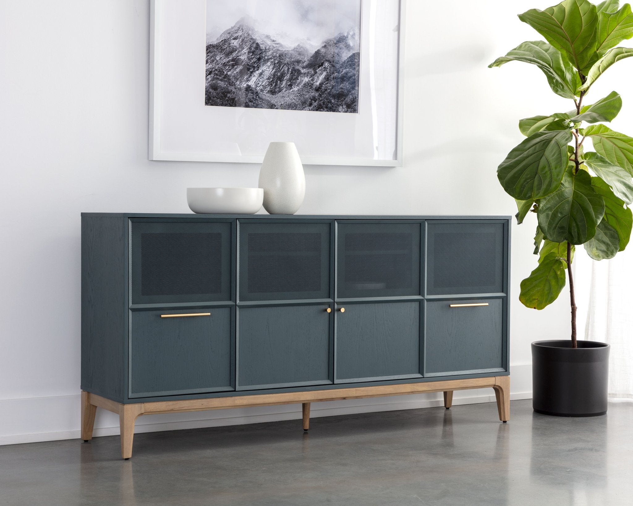 Sunpan Rivero Sideboard Teal