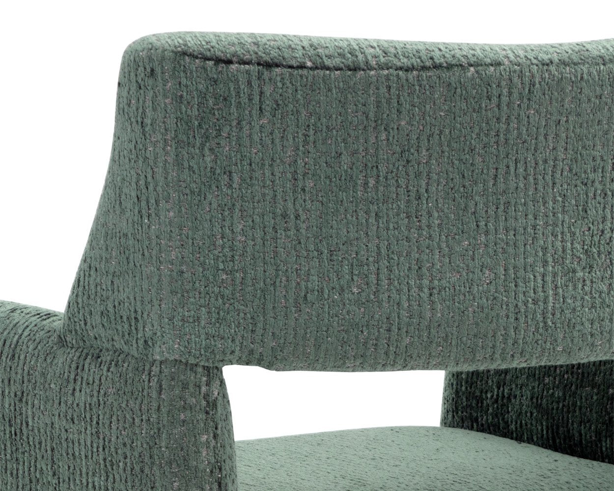 Sunpan Greco Dining Armchair Aura Teal