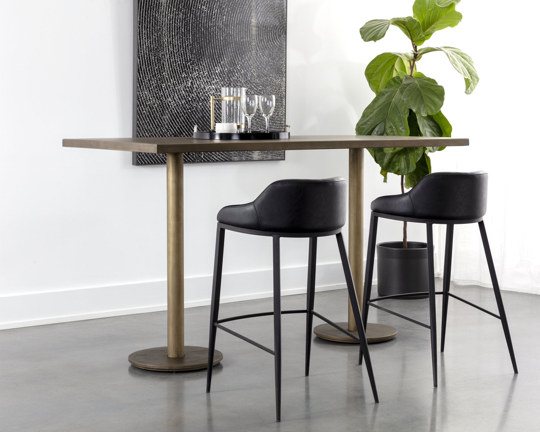 Sunpan Corina Bar Table
