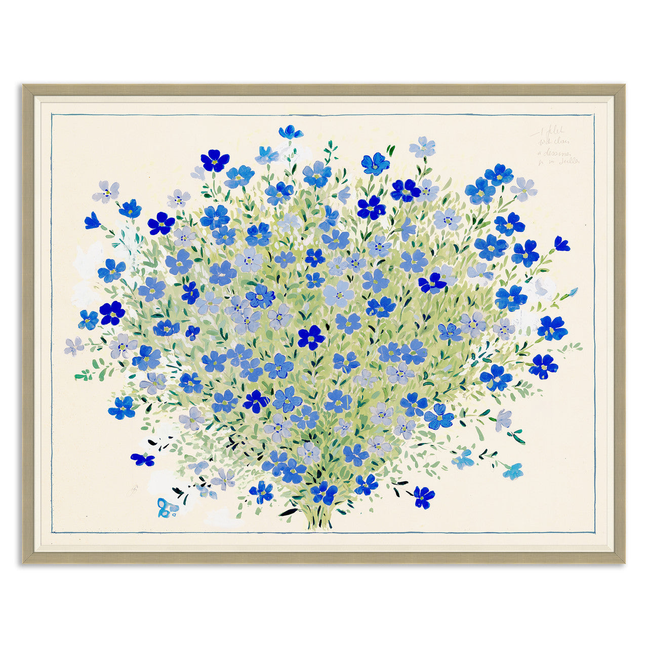 Geranium Art by Paule Marrot