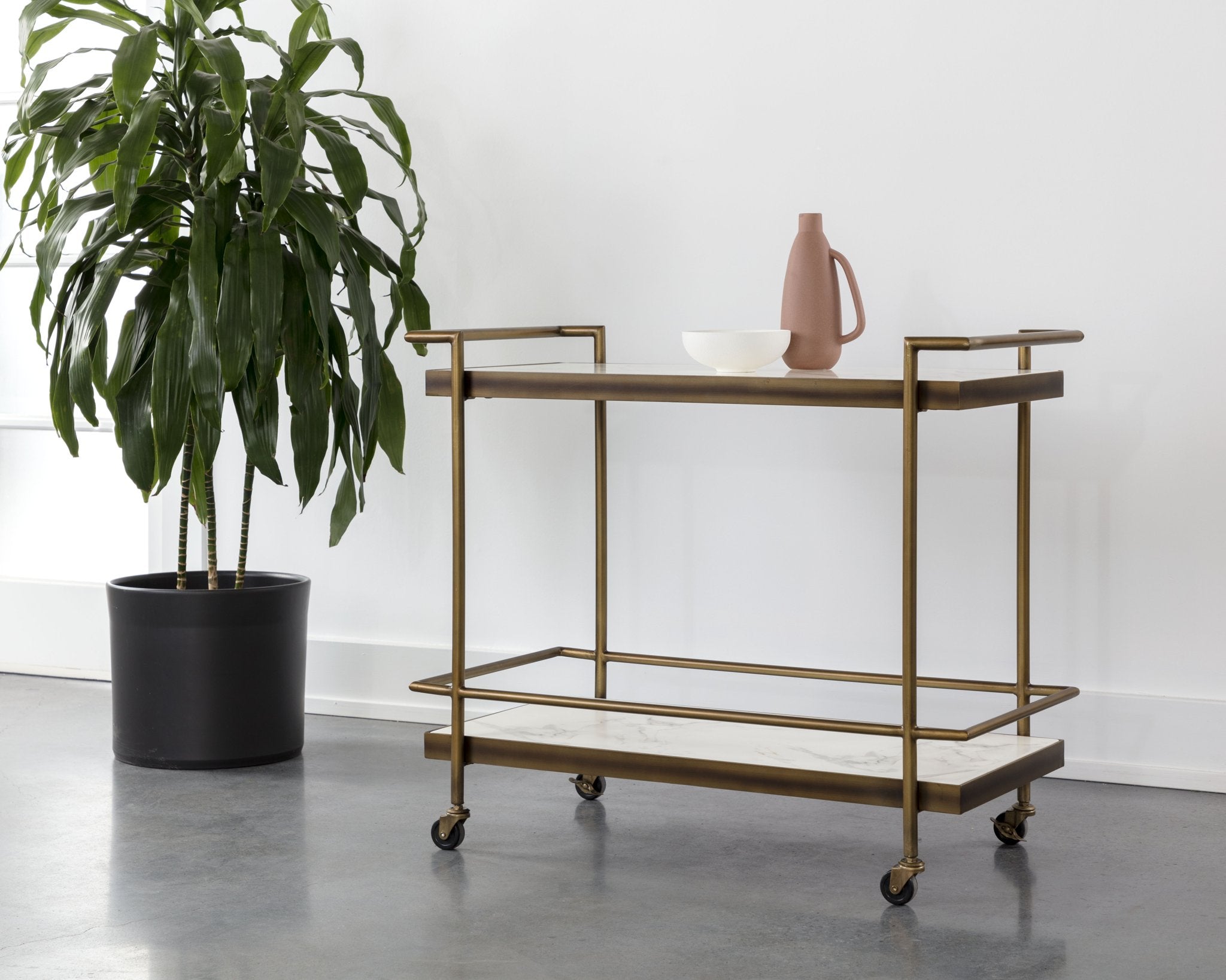 Sunpan Contardi Bar Cart