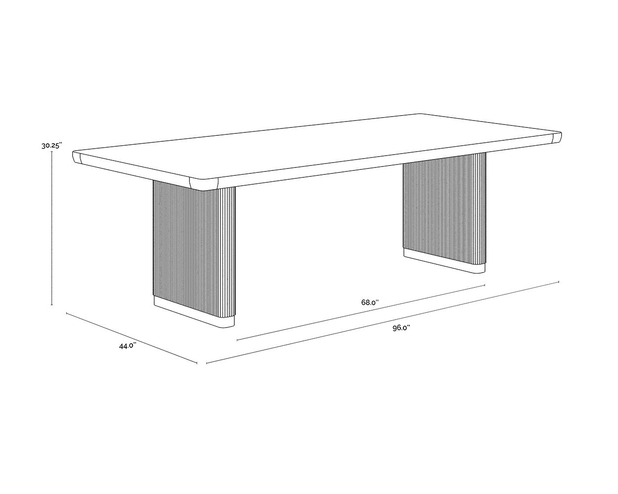 Sunpan Kalla Dining Table