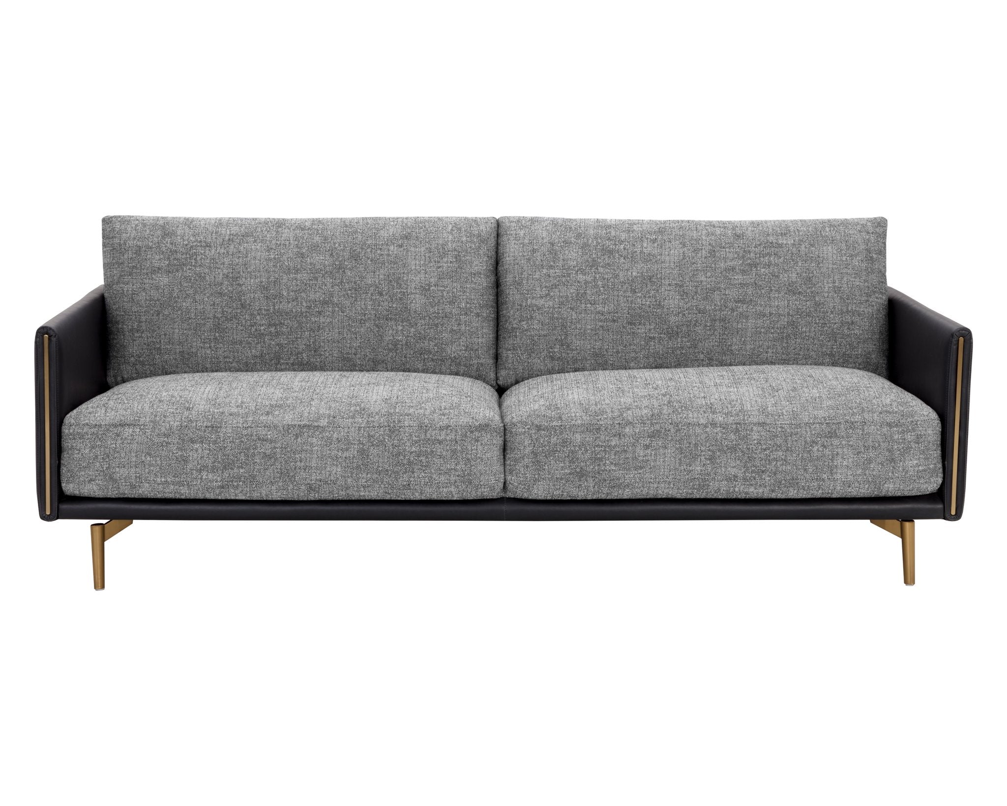 Sunpan Ashi Sofa Nash Zebra / Coal Black