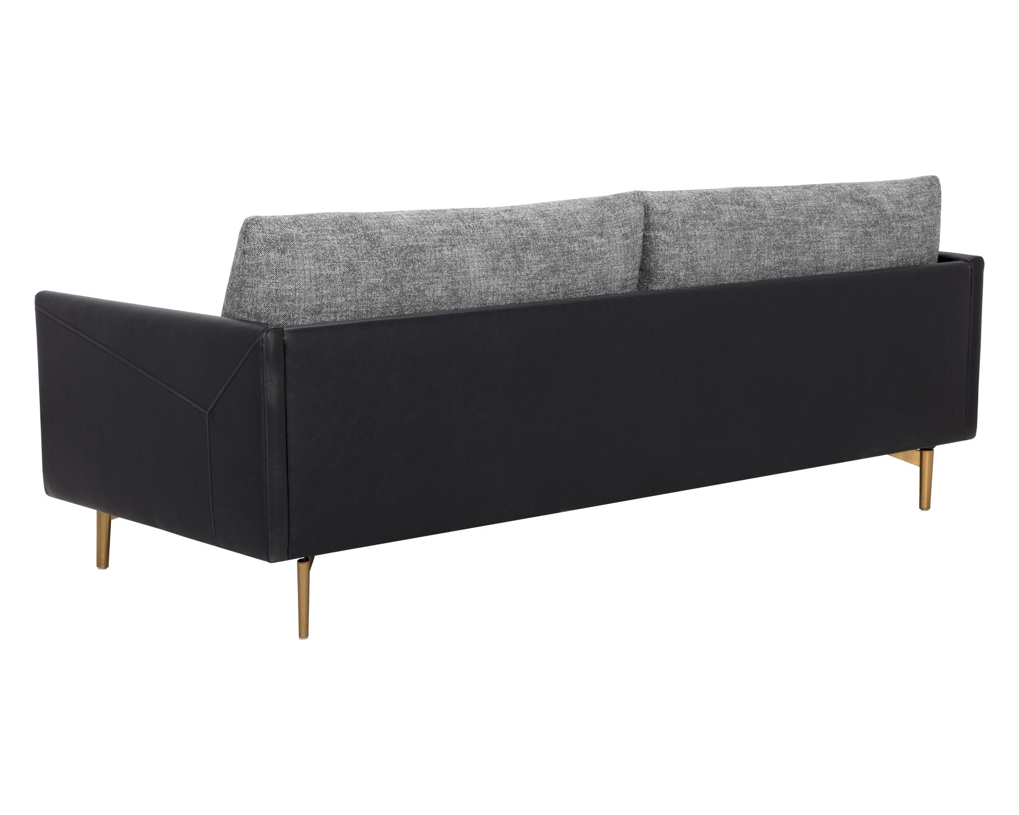 Sunpan Ashi Sofa Nash Zebra / Coal Black