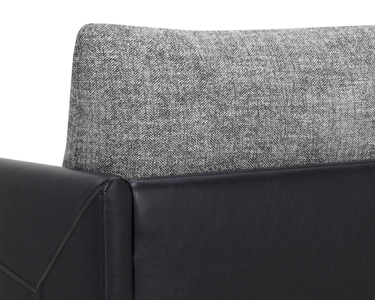 Sunpan Ashi Armchair Nash Zebra / Coal Black