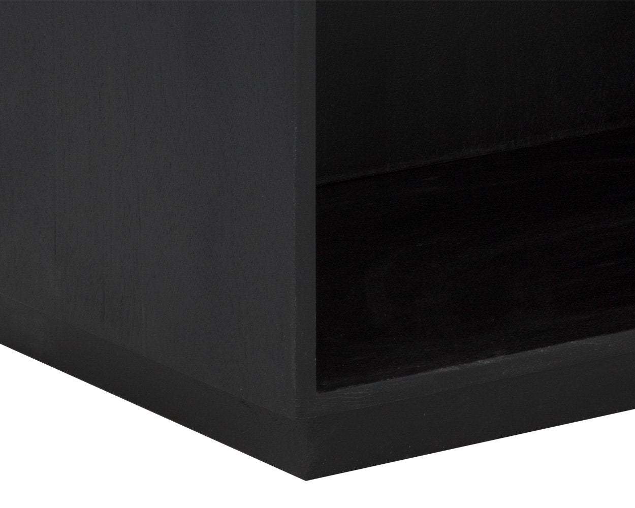 Sunpan Algarve Nightstand Black / Champagne Gold