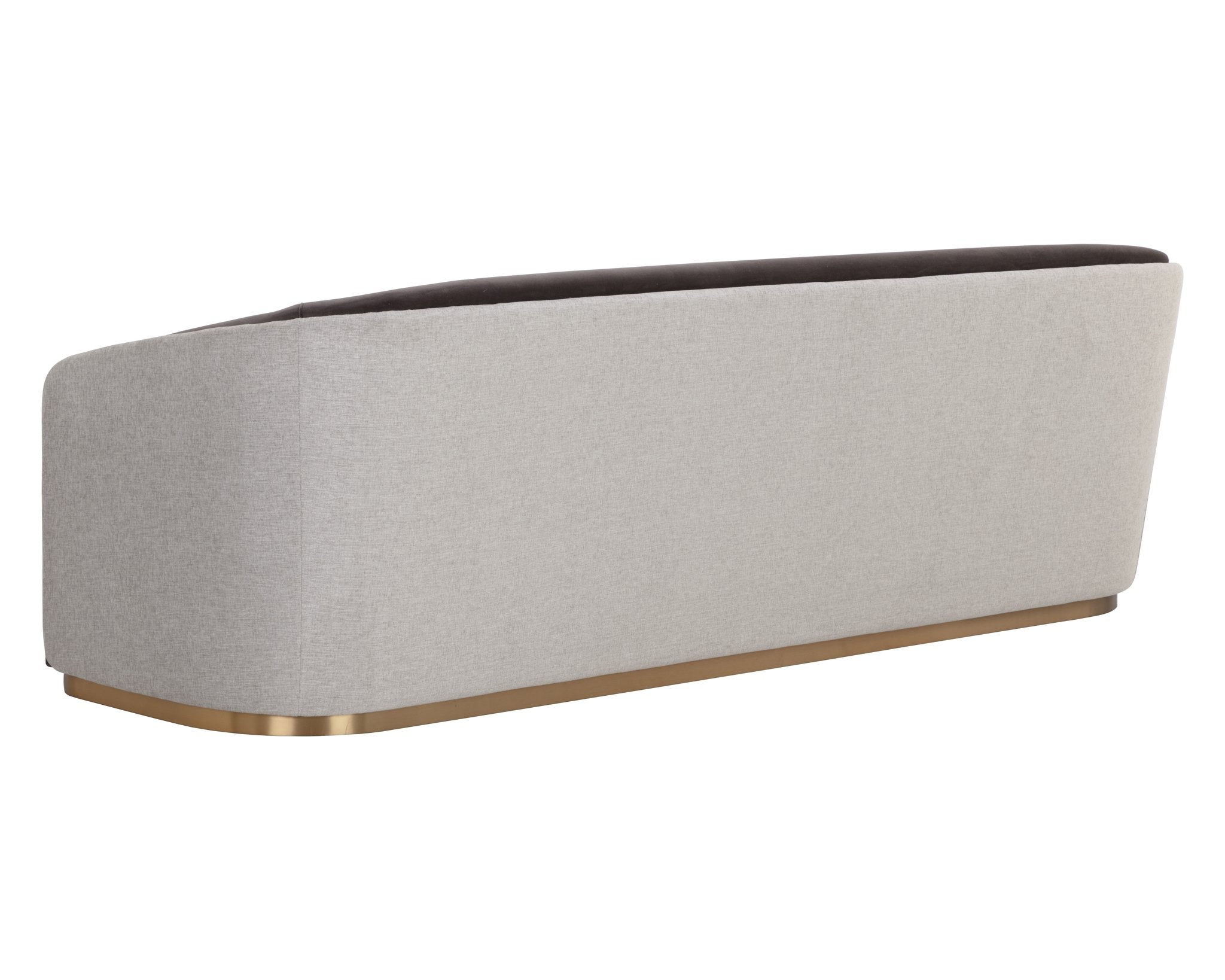 Sunpan Sheva Sofa Ernst Sandstone / Meg Ash