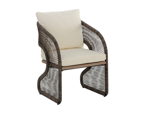 Sunpan Toulon Dining Chair Stinson Cream