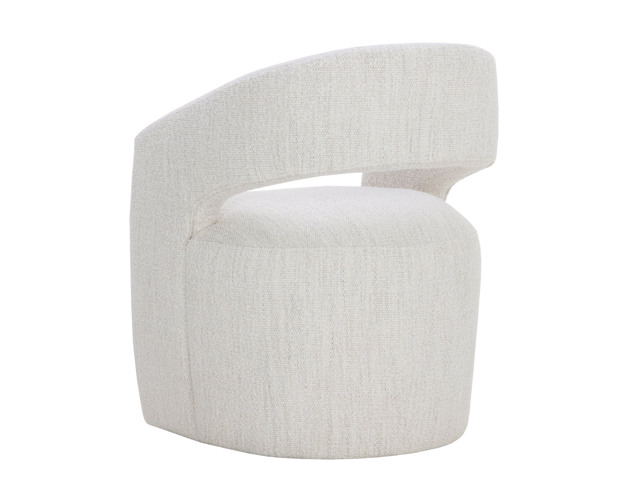 Sunpan Lloret Wheeled Dining Armchair