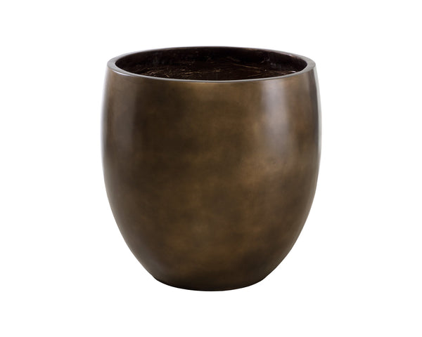Sunpan Aster Planter Large Antique Bronze