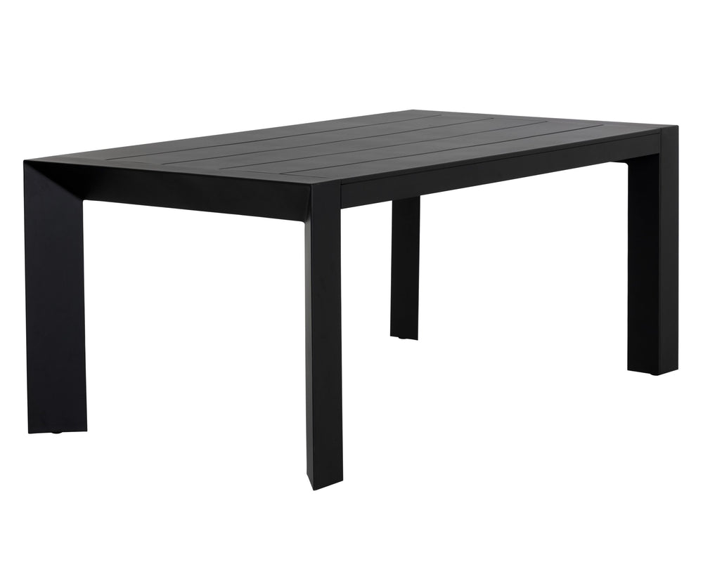 Sunpan Merano Dining Table Black 70"