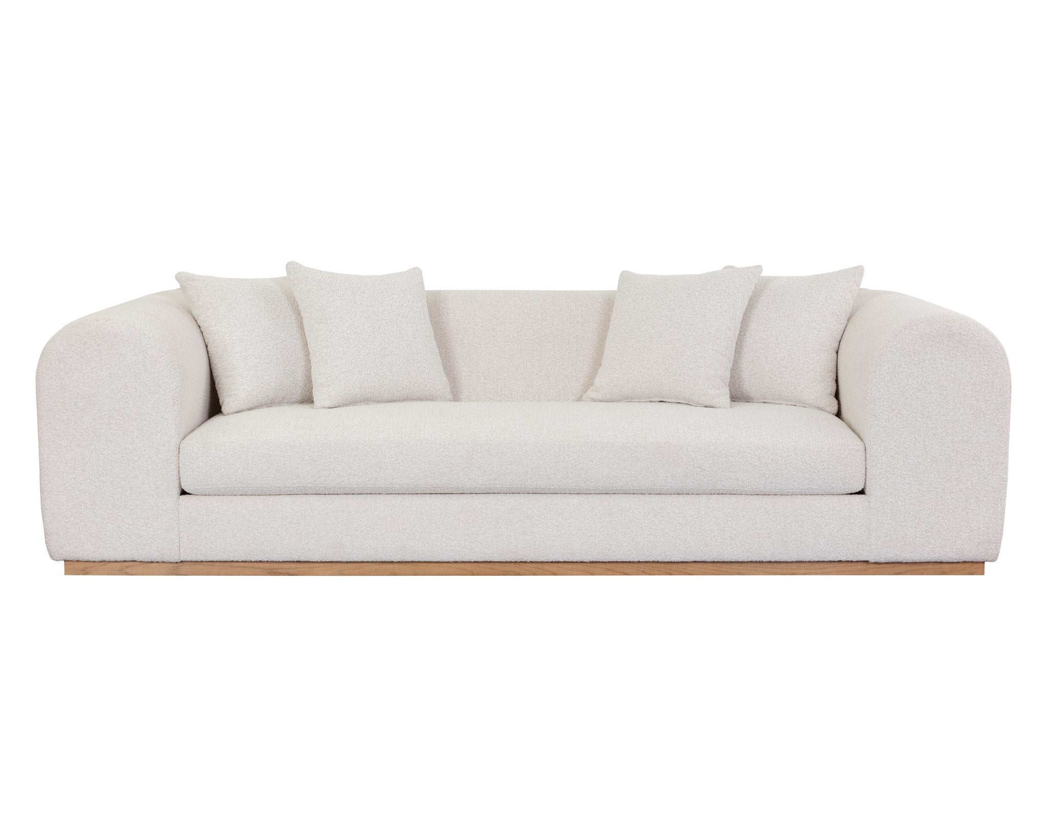 Sunpan Caspian Sofa Copenhagen White