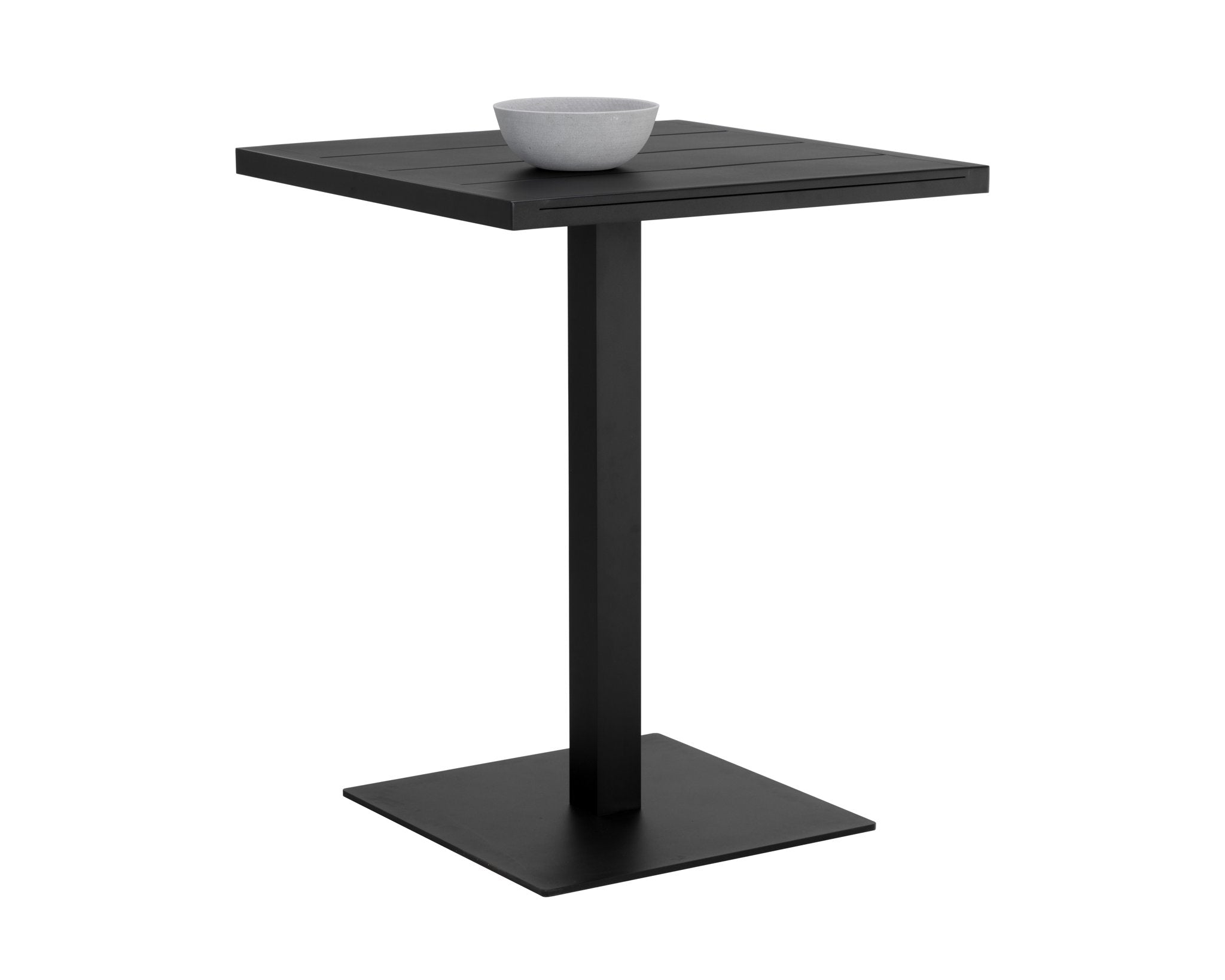 Sunpan Merano Bar Table Square Black