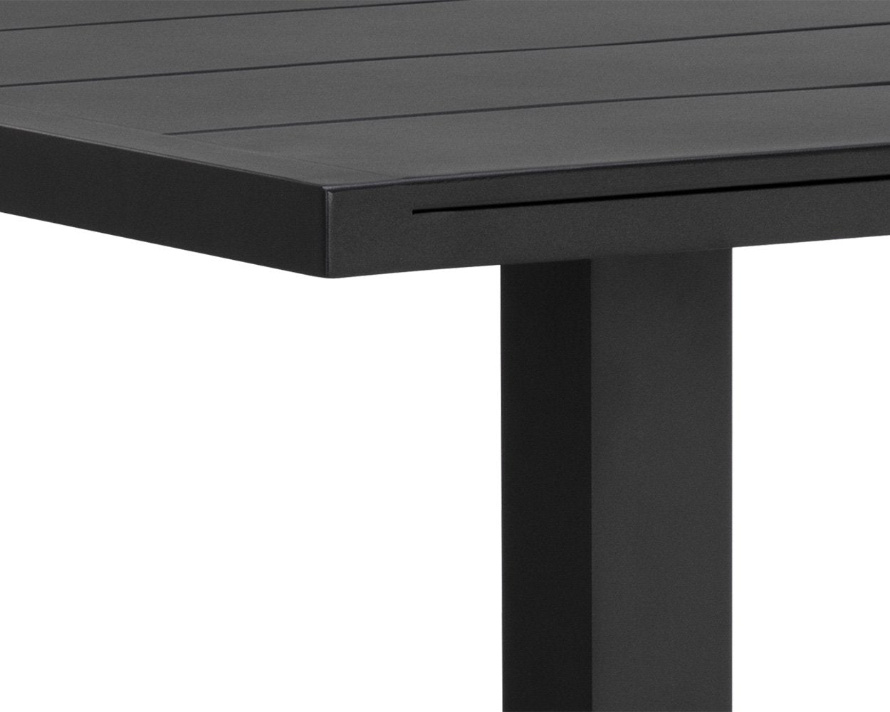 Sunpan Merano Bar Table Square Black