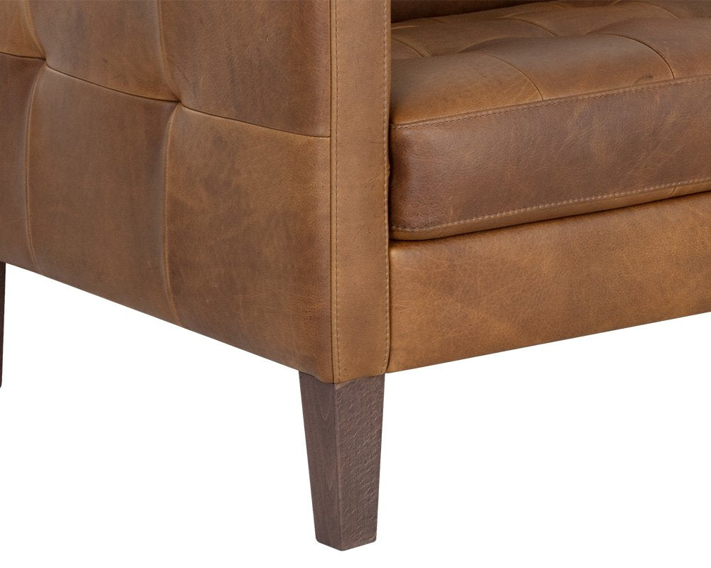 Sunpan Karmelo Sofa Cognac Leather