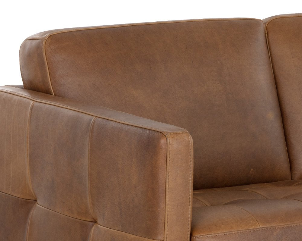 Sunpan Karmelo Sofa Cognac Leather