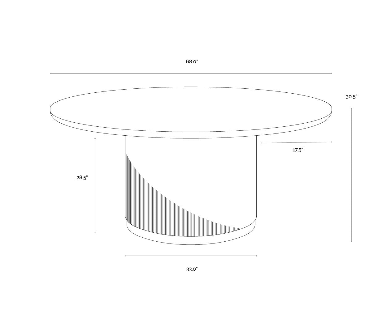 Sunpan Kalla Dining Table