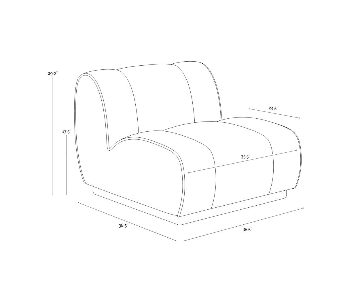 Sunpan Blaise Swivel Lounge Chair Sahara Sand Leather