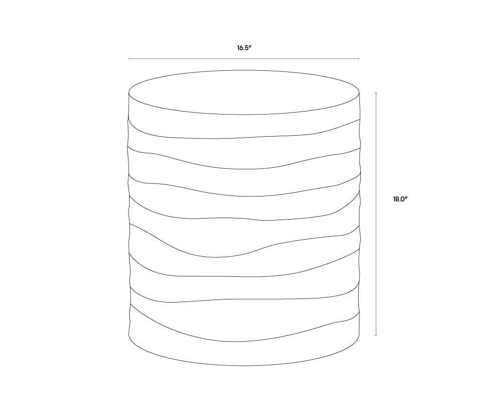 Sunpan Corey End Table