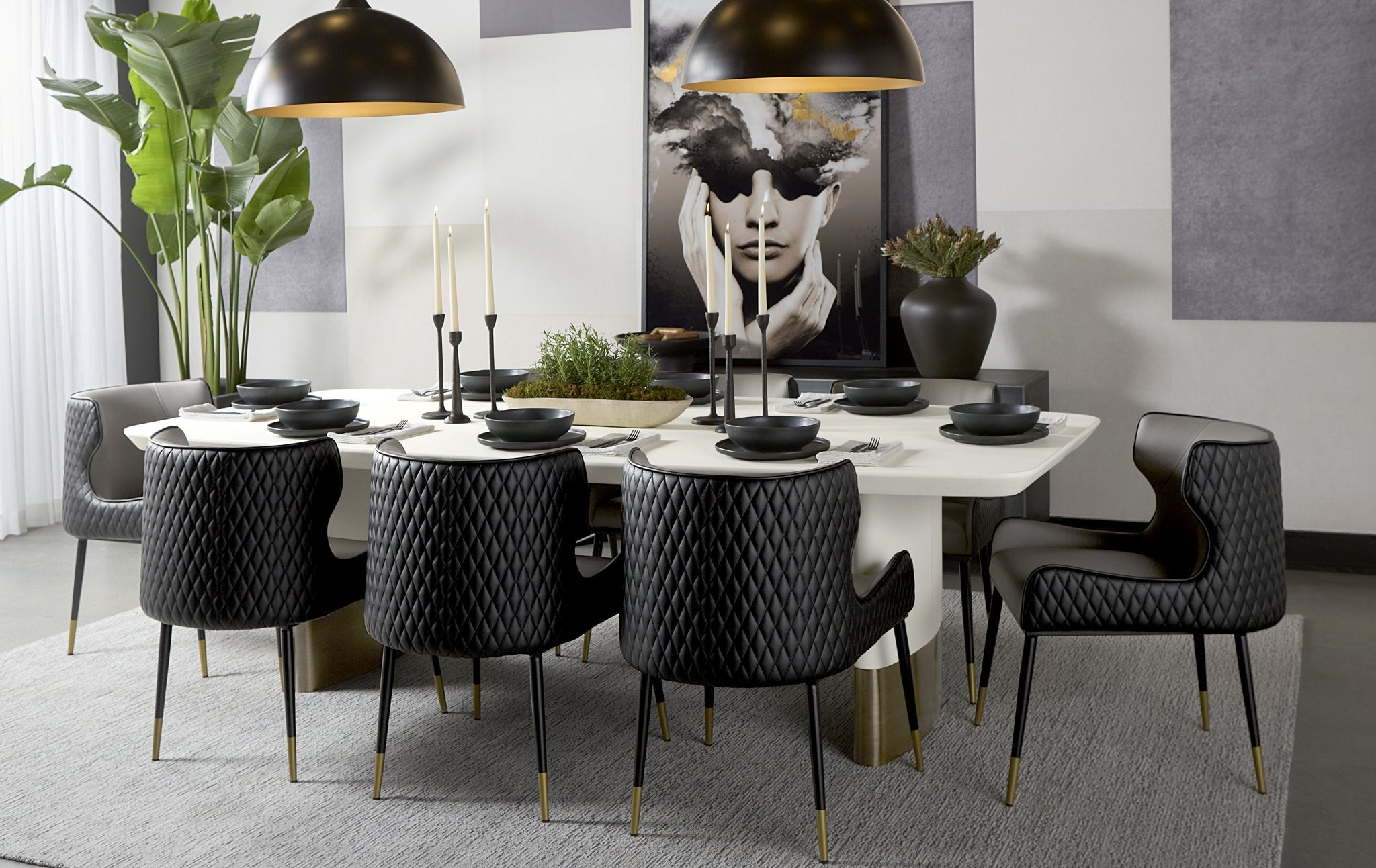 Sunpan Calida Dining Table 98"