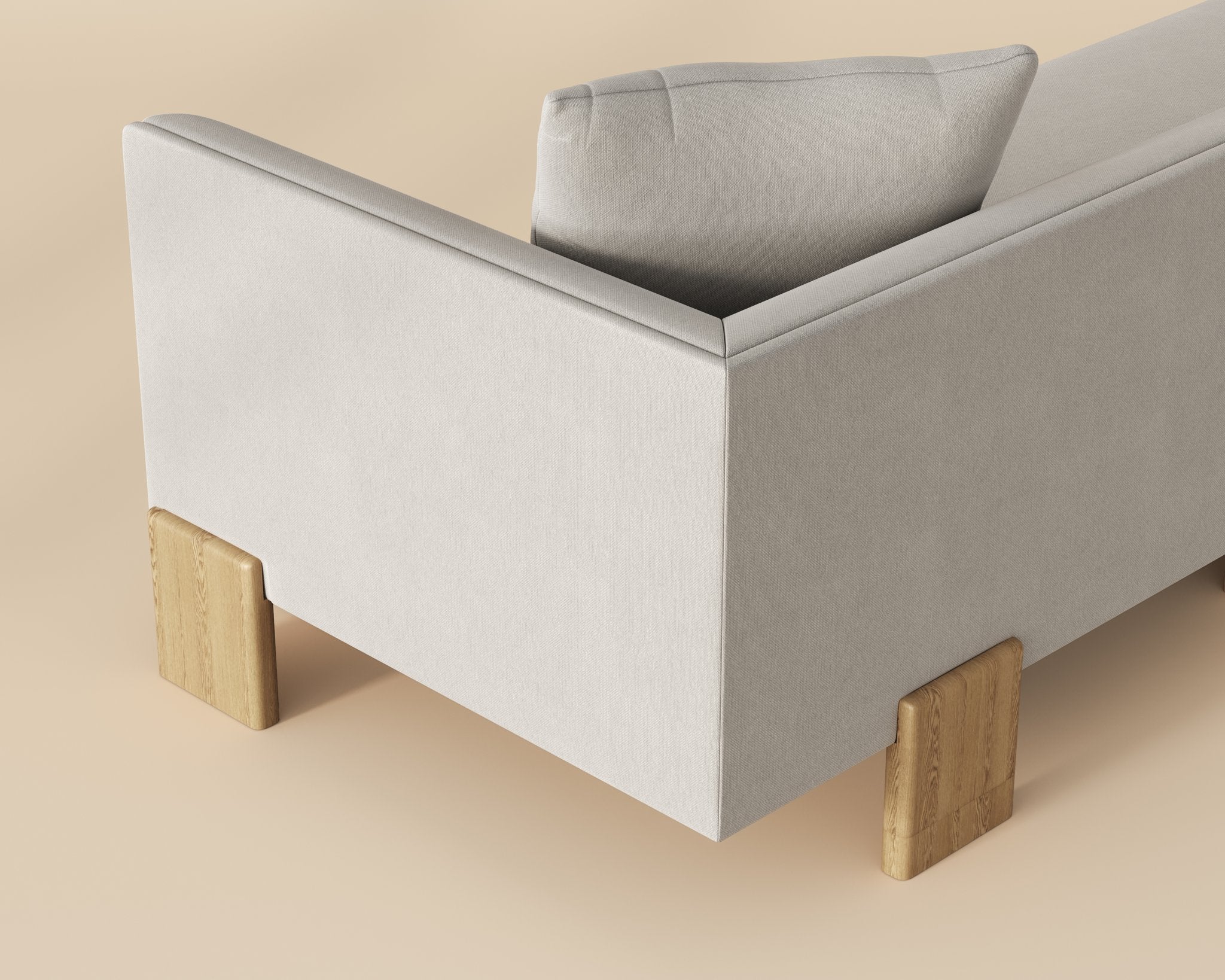 Sunpan Anwa Sofa Polo Club Muslin