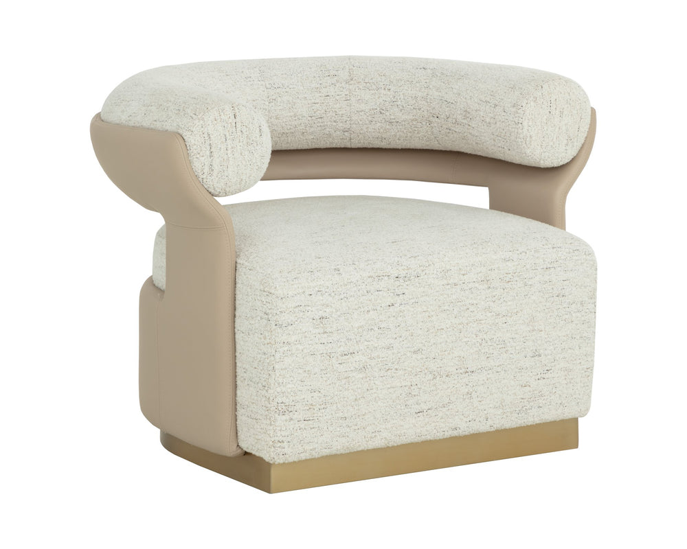 Sunpan Olida Swivel Lounge Chair