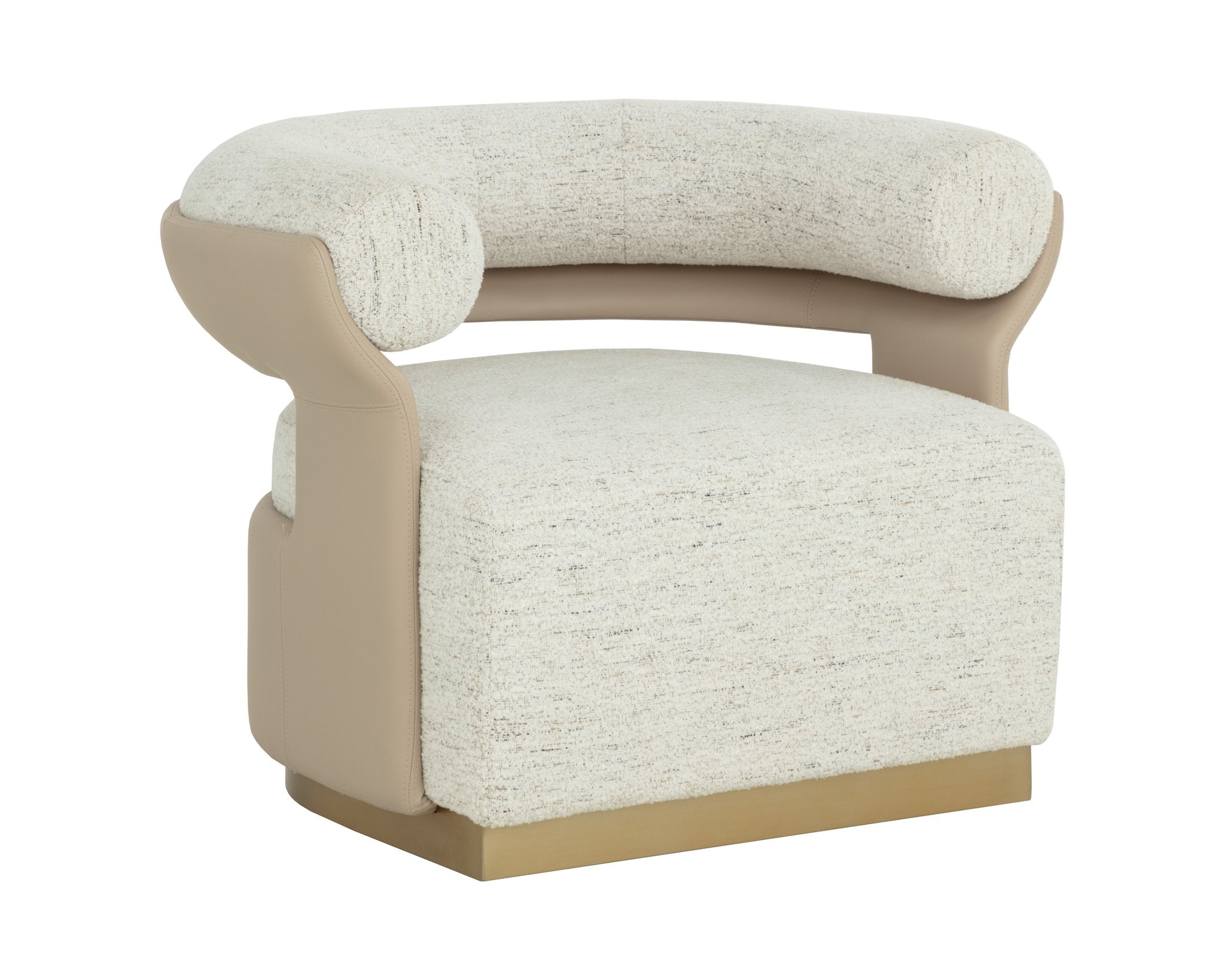 Sunpan Olida Swivel Lounge Chair