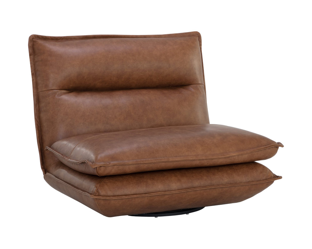 Sunpan Colson Swivel Armless Chair