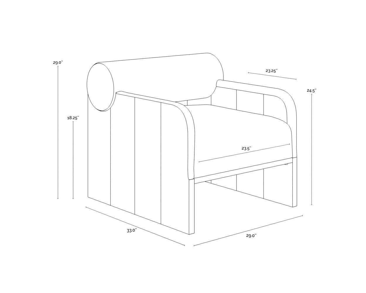 Sunpan Coburn Lounge Chair