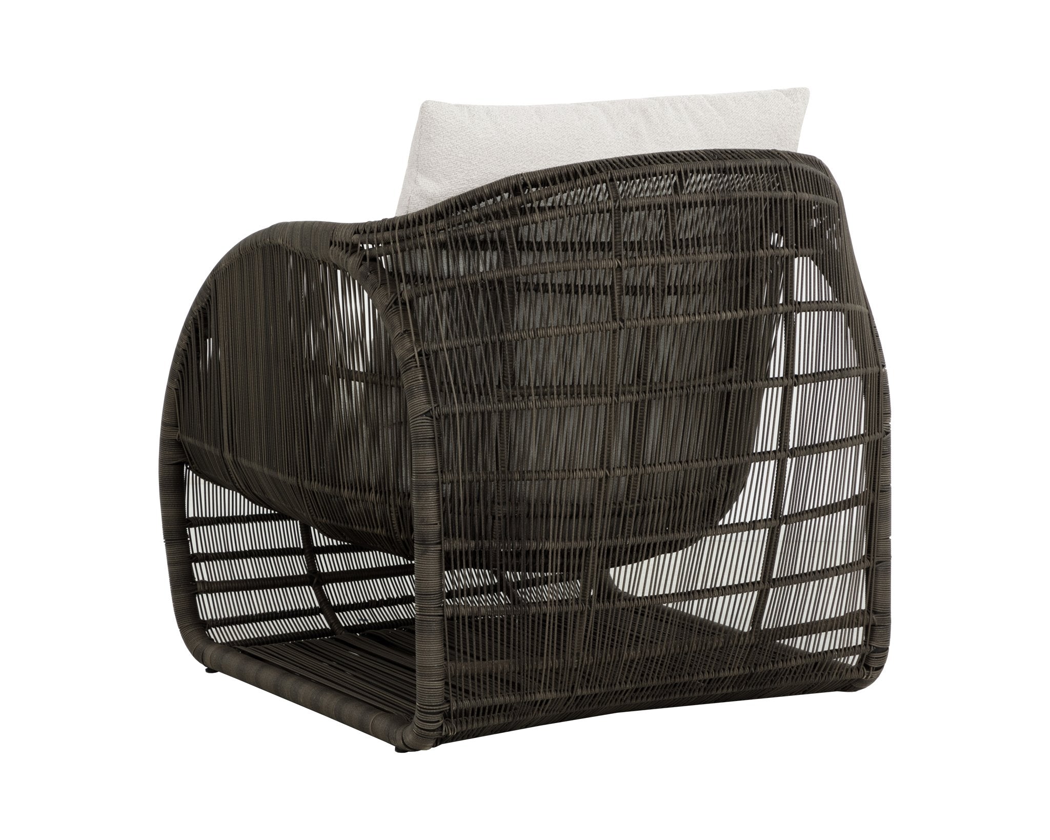 Sunpan Tulum Lounge Chair Louis Cream