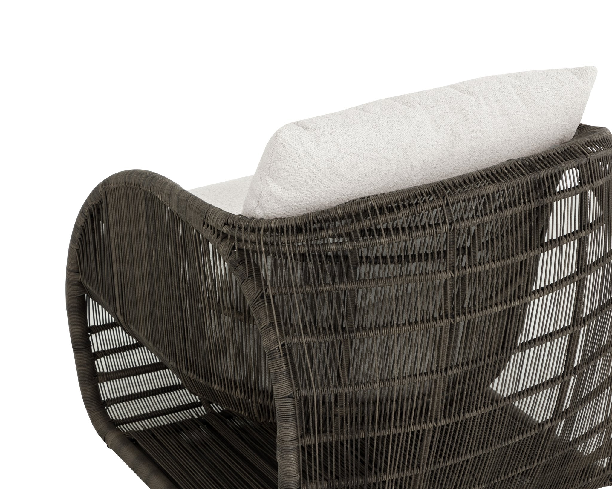 Sunpan Tulum Lounge Chair Louis Cream