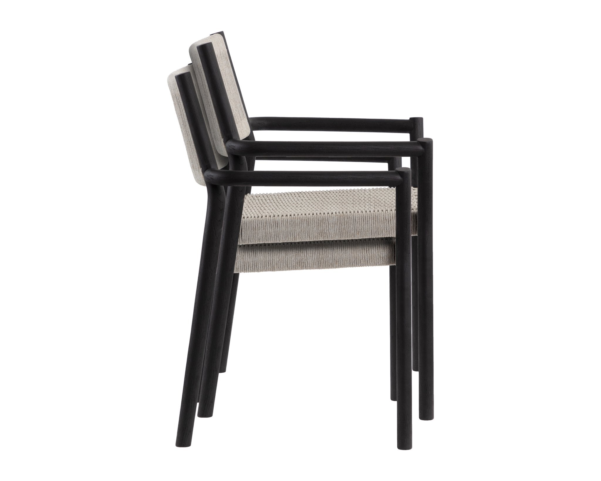 Sunpan Kavala Stackable Dining Armchair Set Of 2