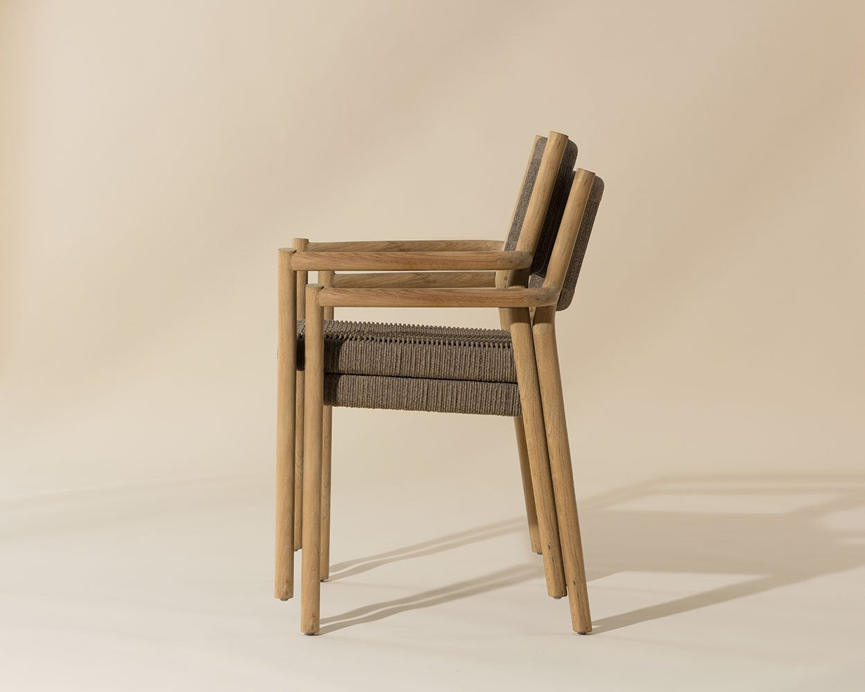 Sunpan Kavala Stackable Dining Armchair Set Of 2