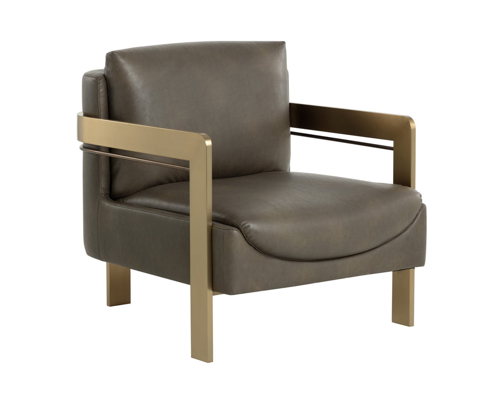 Sunpan Garo Lounge Chair Bravo Ash