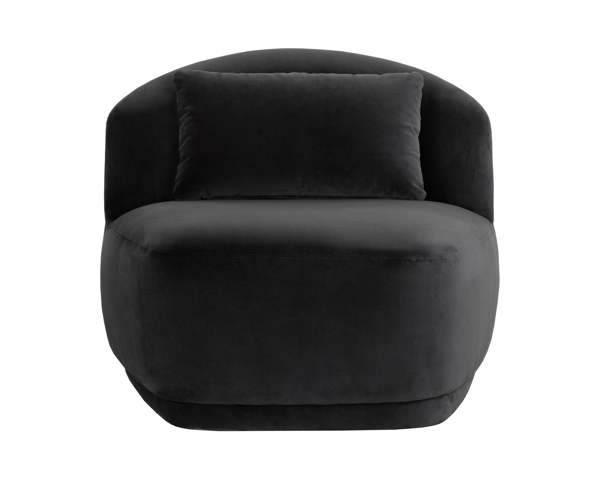 Sunpan Soraya Swivel Armless Chair
