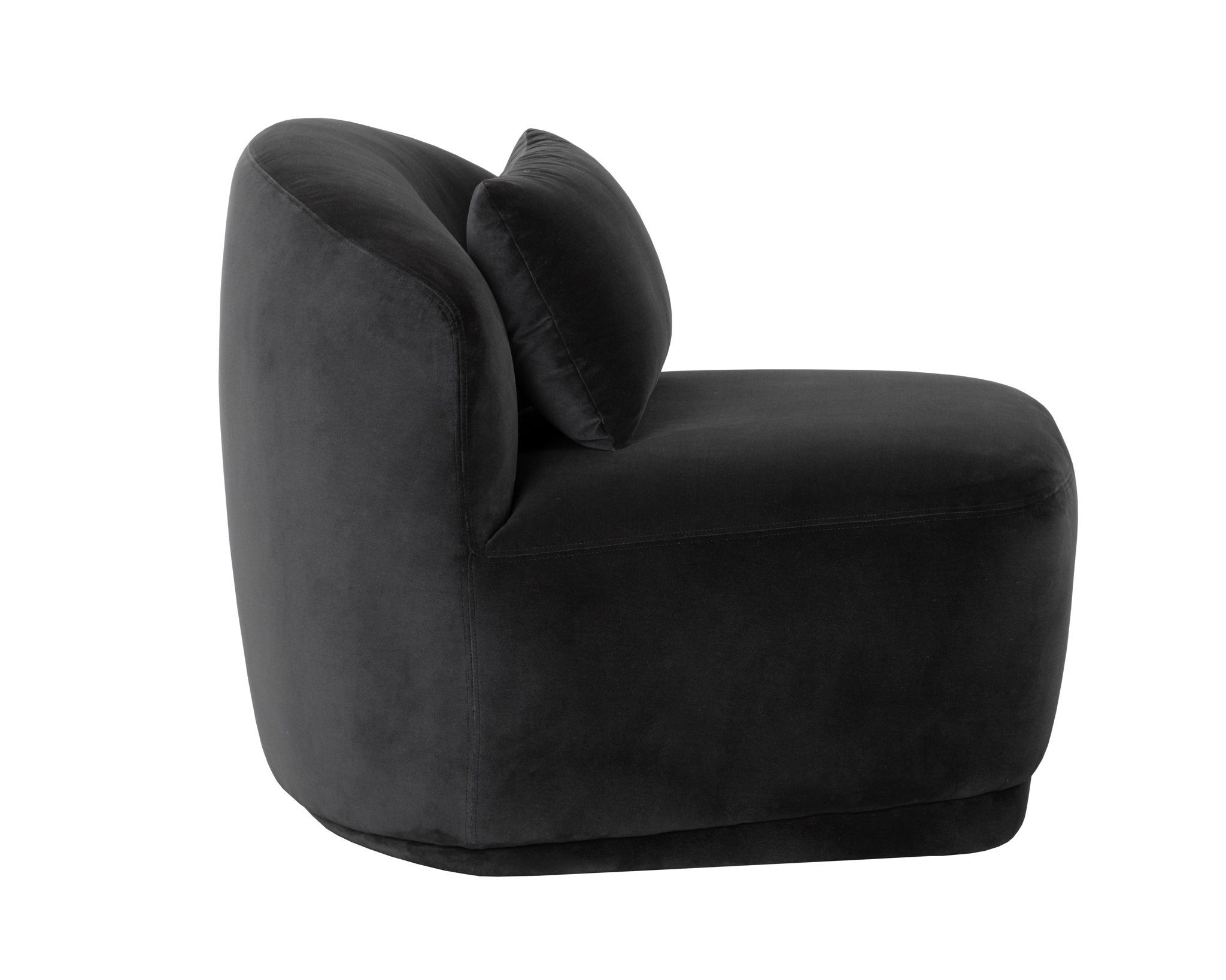 Sunpan Soraya Swivel Armless Chair