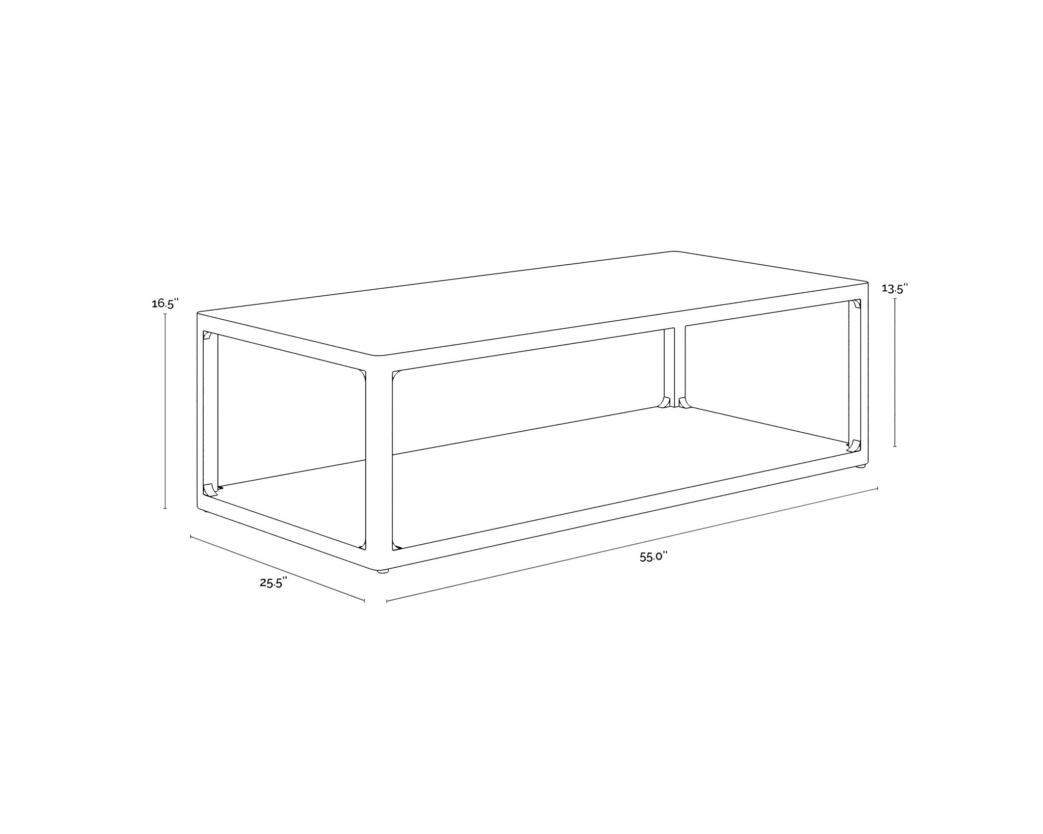 Sunpan Doncaster Coffee Table